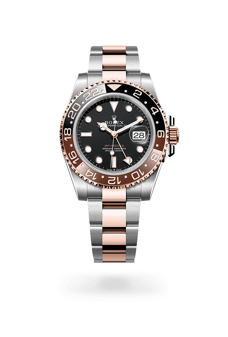 Rolex GMT-Master II Oyster, 40 mm, Edelstahl Oystersteel und Everose-Gold m126711chnr-0002