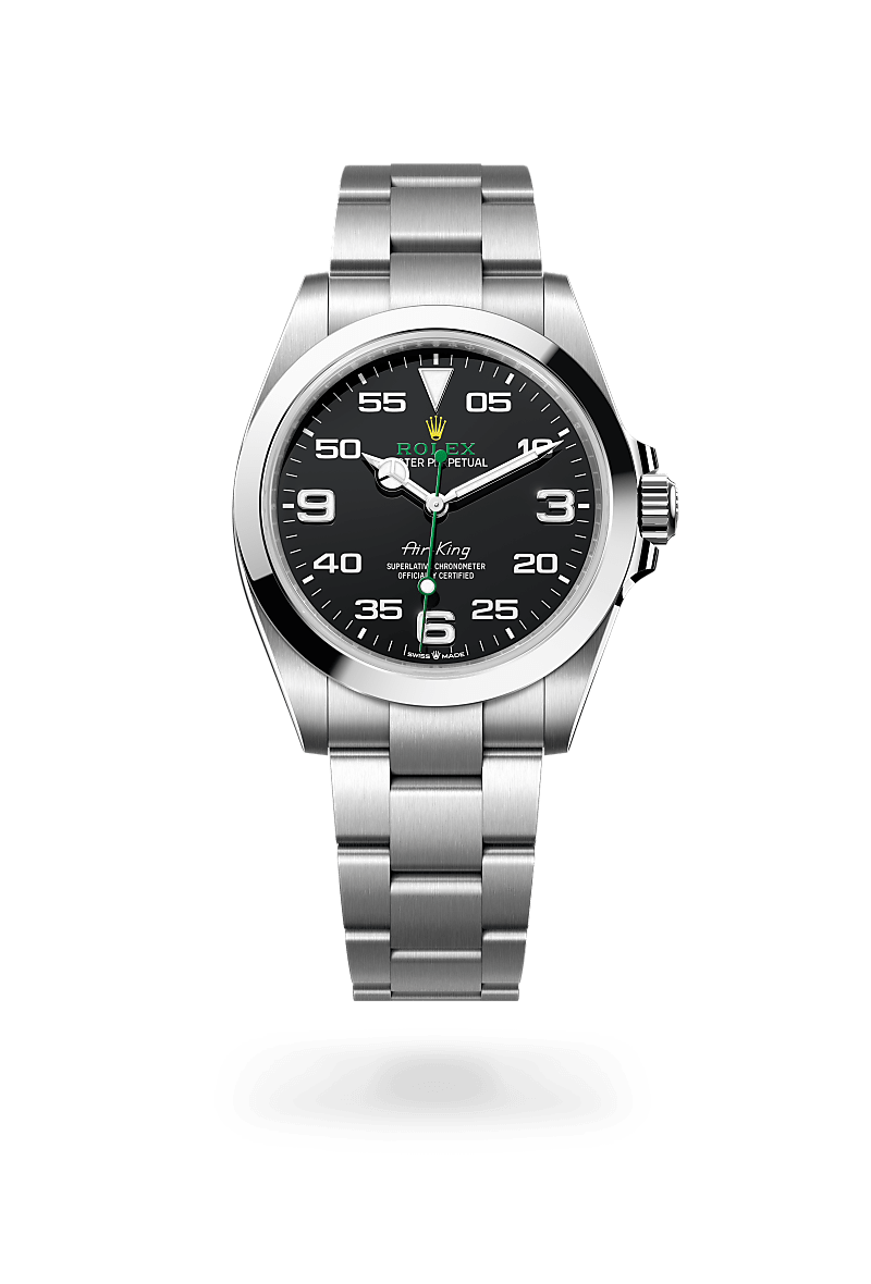 Rolex Air-King Oyster, 40 mm, Edelstahl Oystersteel m126900-0001