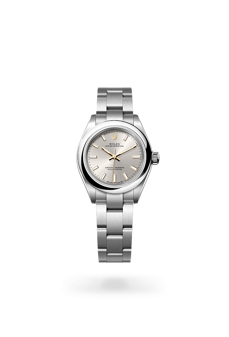 Rolex Oyster Perpetual 28 Oyster, 28 mm, Edelstahl Oystersteel m276200-0001