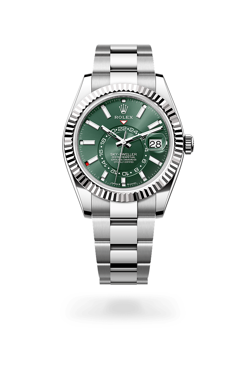 Rolex Sky-Dweller Oyster, 42 mm, Edelstahl Oystersteel und Weißgold m336934-0001