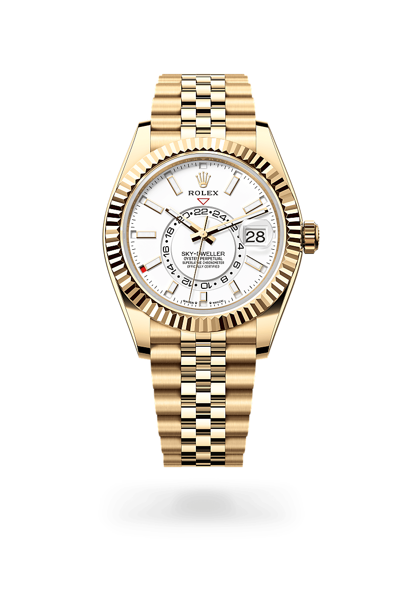 Rolex Sky-Dweller Oyster, 42 mm, Gelbgold m336938-0006