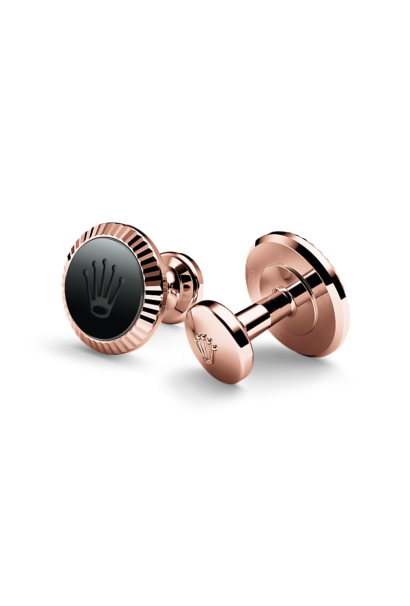 Rolex ‘Fluted’ cufflinks a1035