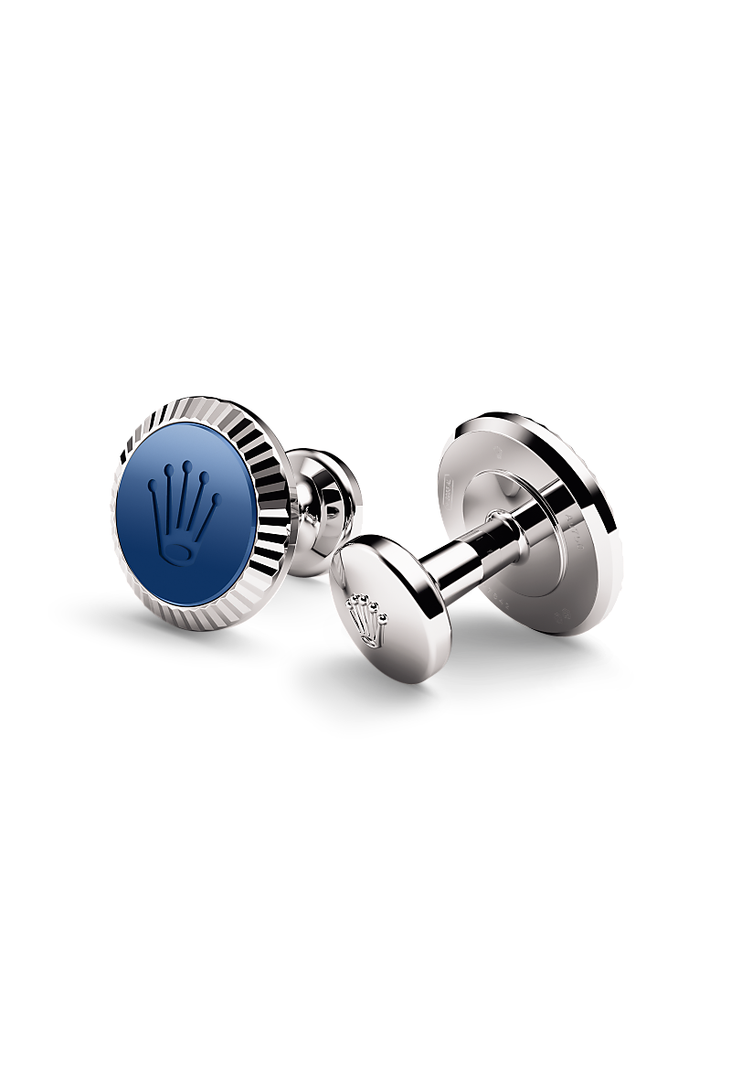 Rolex ‘Fluted’ cufflinks a1039